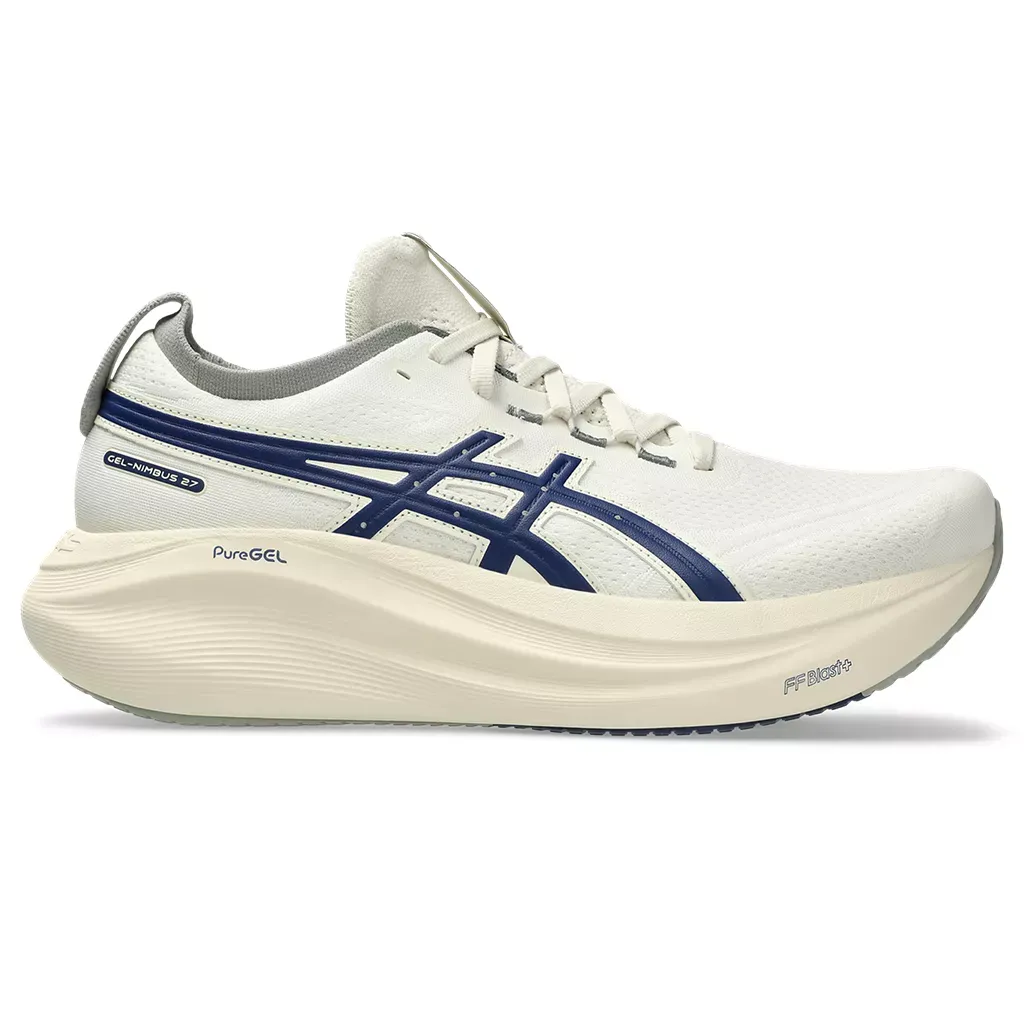 ASICS MEN'S GEL-NIMBUS 27 ATC WHITE/BLUE